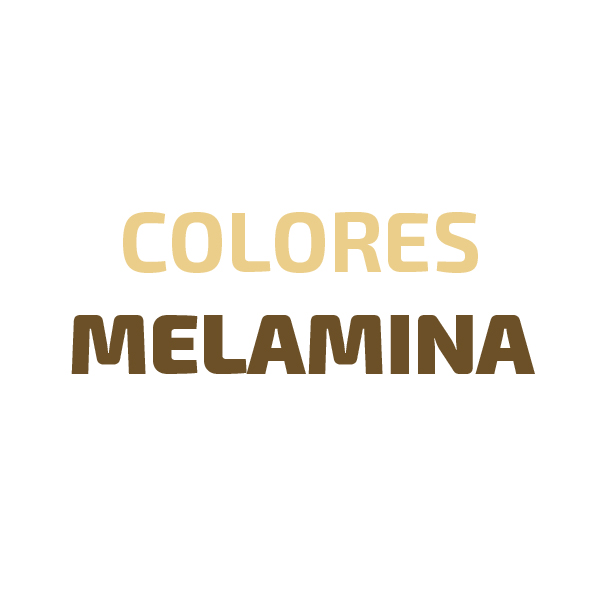 Colores melamina