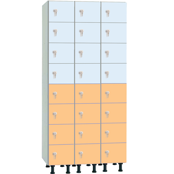 Taquilla de melamina MZ-30/3C