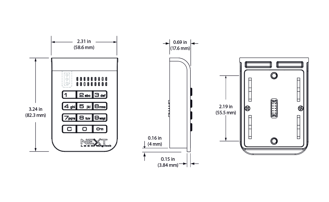 Cerradura electrónica taquilla, cerradura para taquilla con RFID